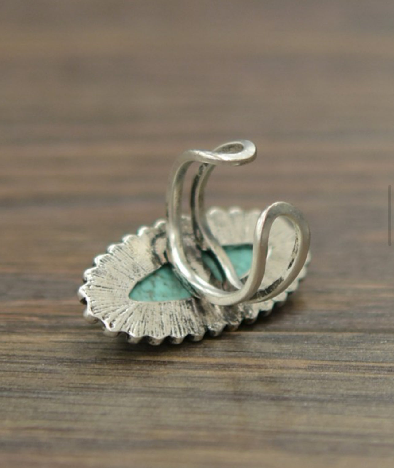 Turquoise Adjustable Ring(750195)