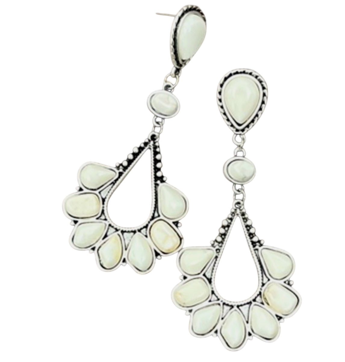 Navajo Turquoise Earrings(724139)