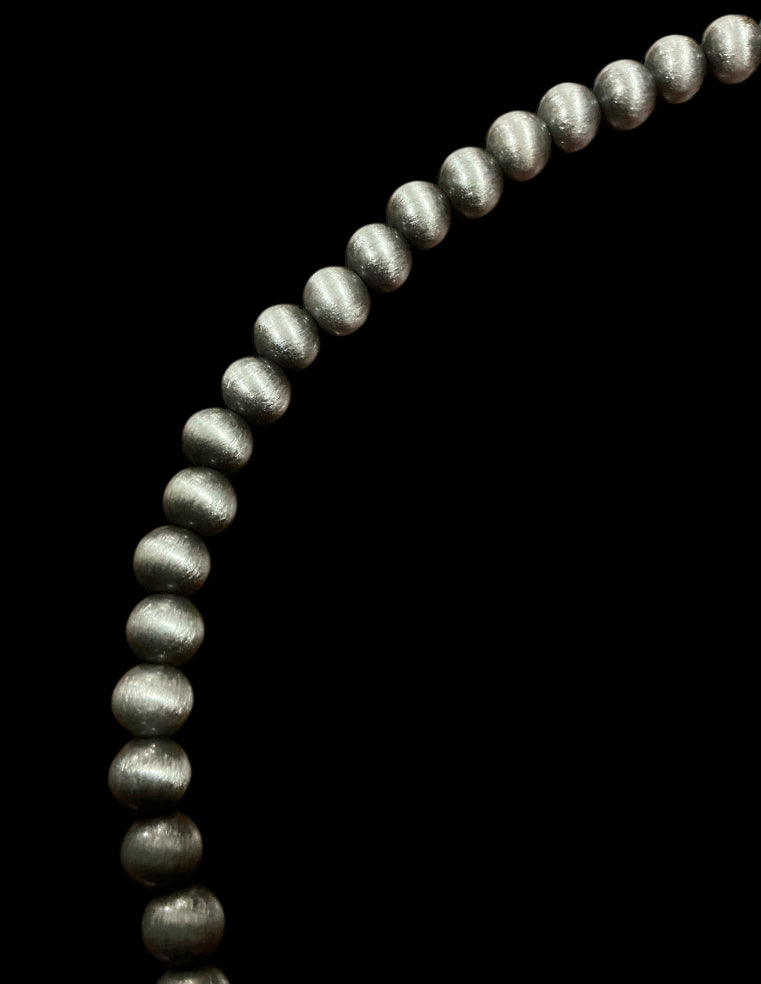 Handmade Squash blossoms cooper white turquoise Necklace