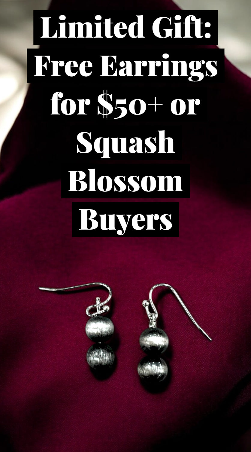 30" Long Handmade Very-Big Squash Blossom Turquoise Necklace 731751