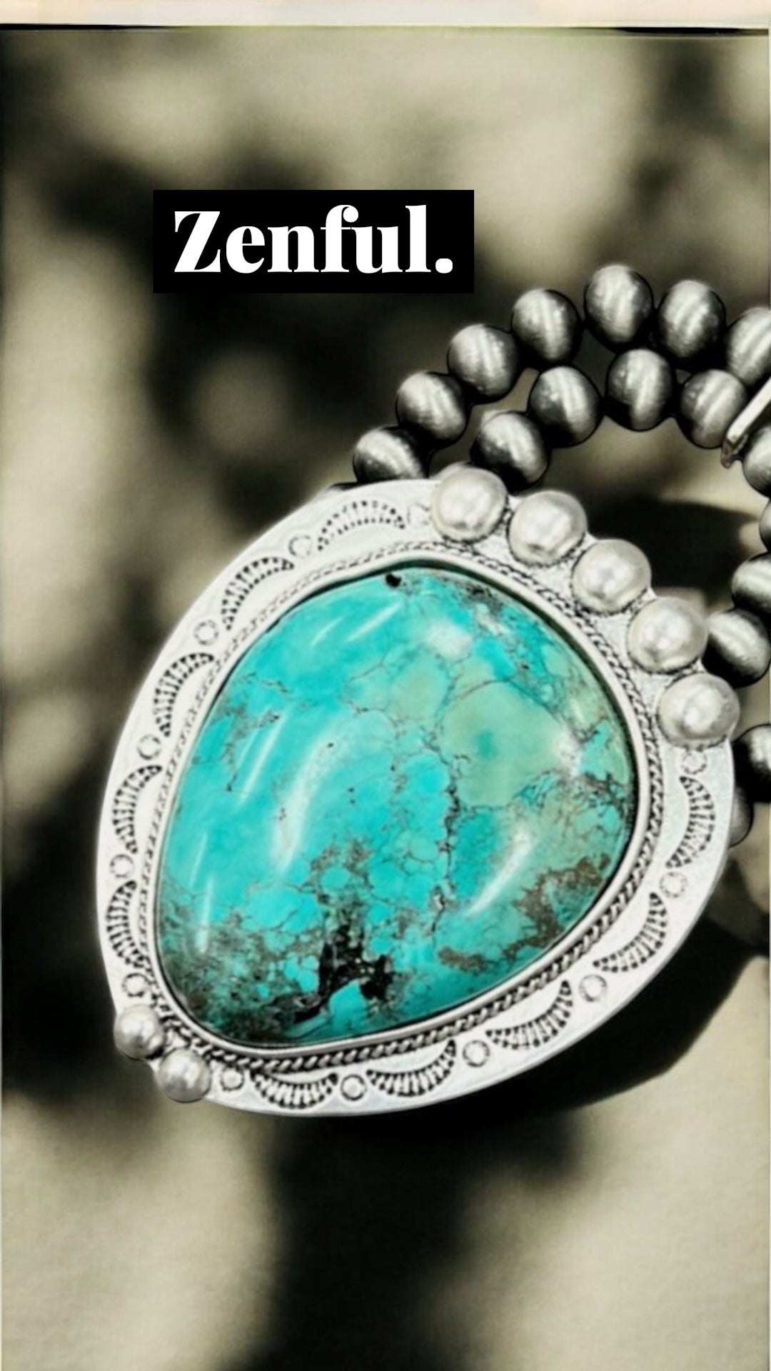 Very Big! Handmade 2-Strand Navajo Turquoise Stretch Bracelet