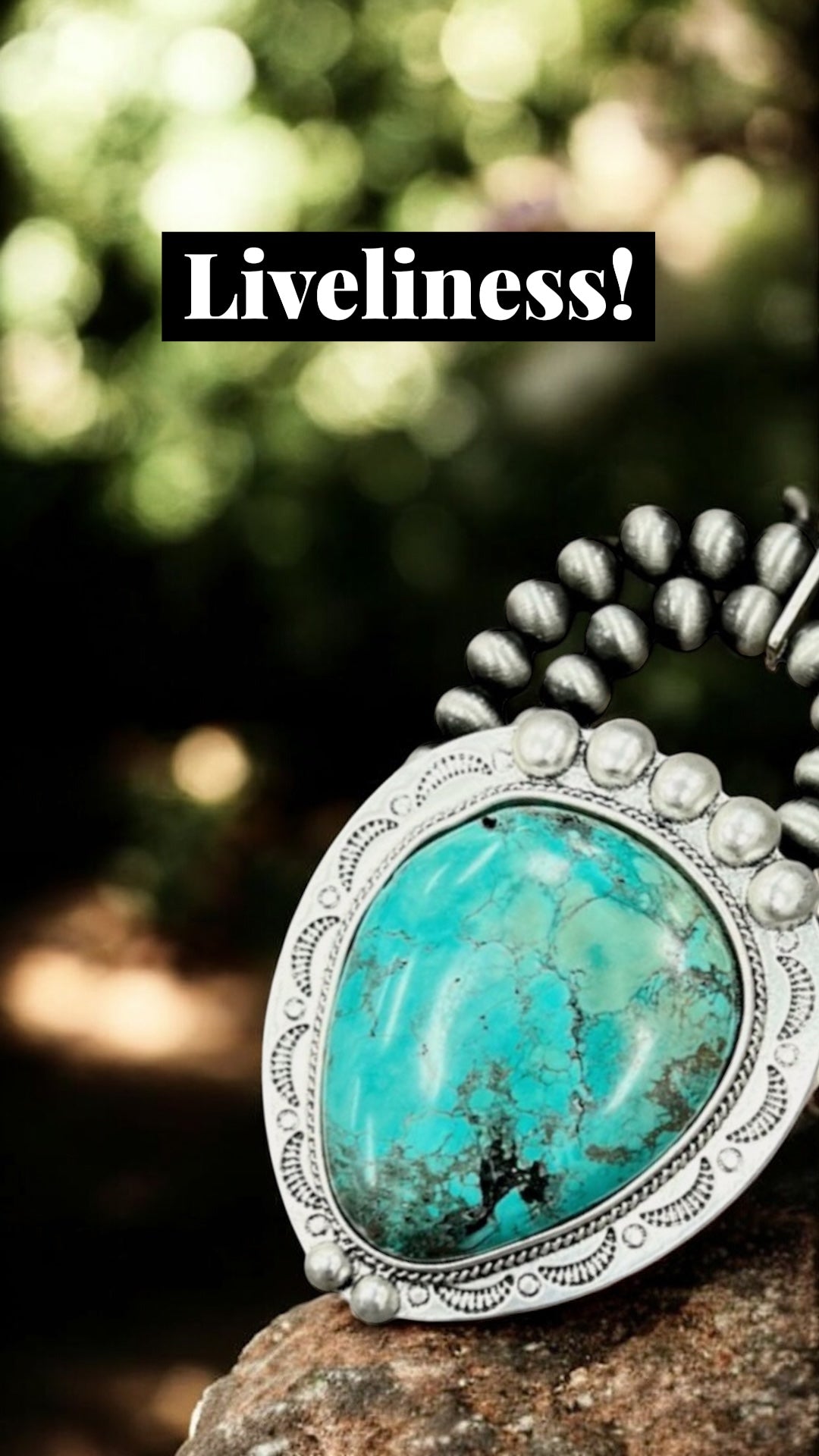 Very Big! Handmade 2-Strand Navajo Turquoise Stretch Bracelet