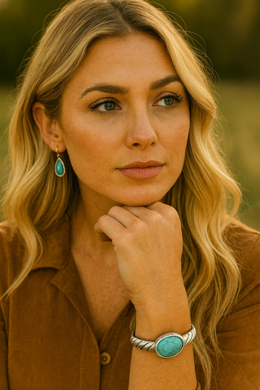 Turquoise Cuff Bracelet 711149