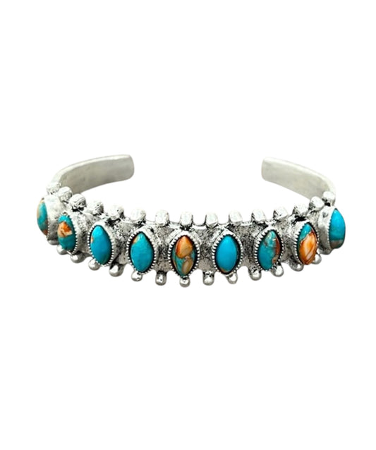 Navajo Gemstone Bracelet(711388)