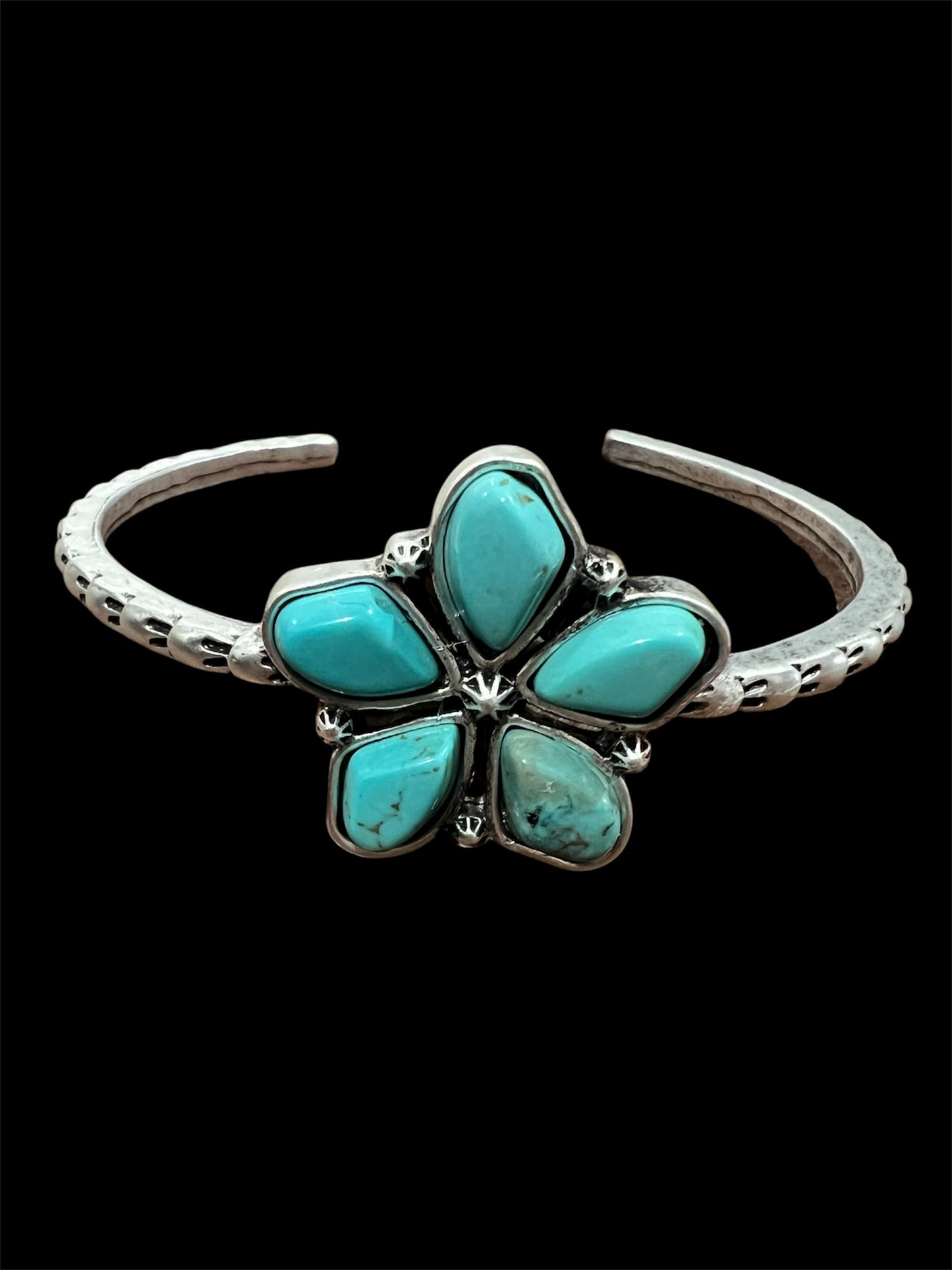 Navajo Turquoise "C" Cuff Bracelet 711660