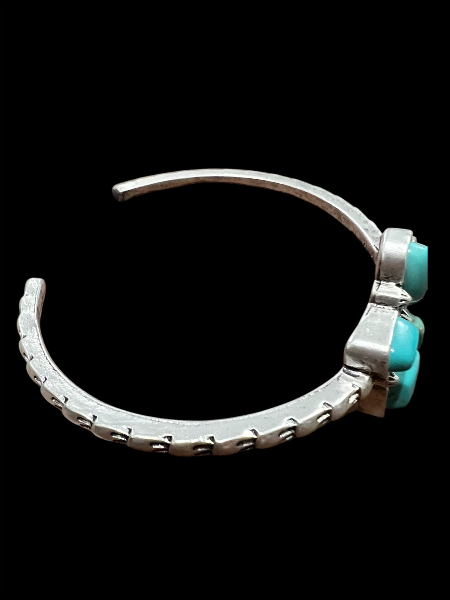 Navajo Turquoise "C" Cuff Bracelet 711660