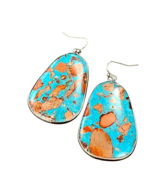 Gemstone Earrings(722913)