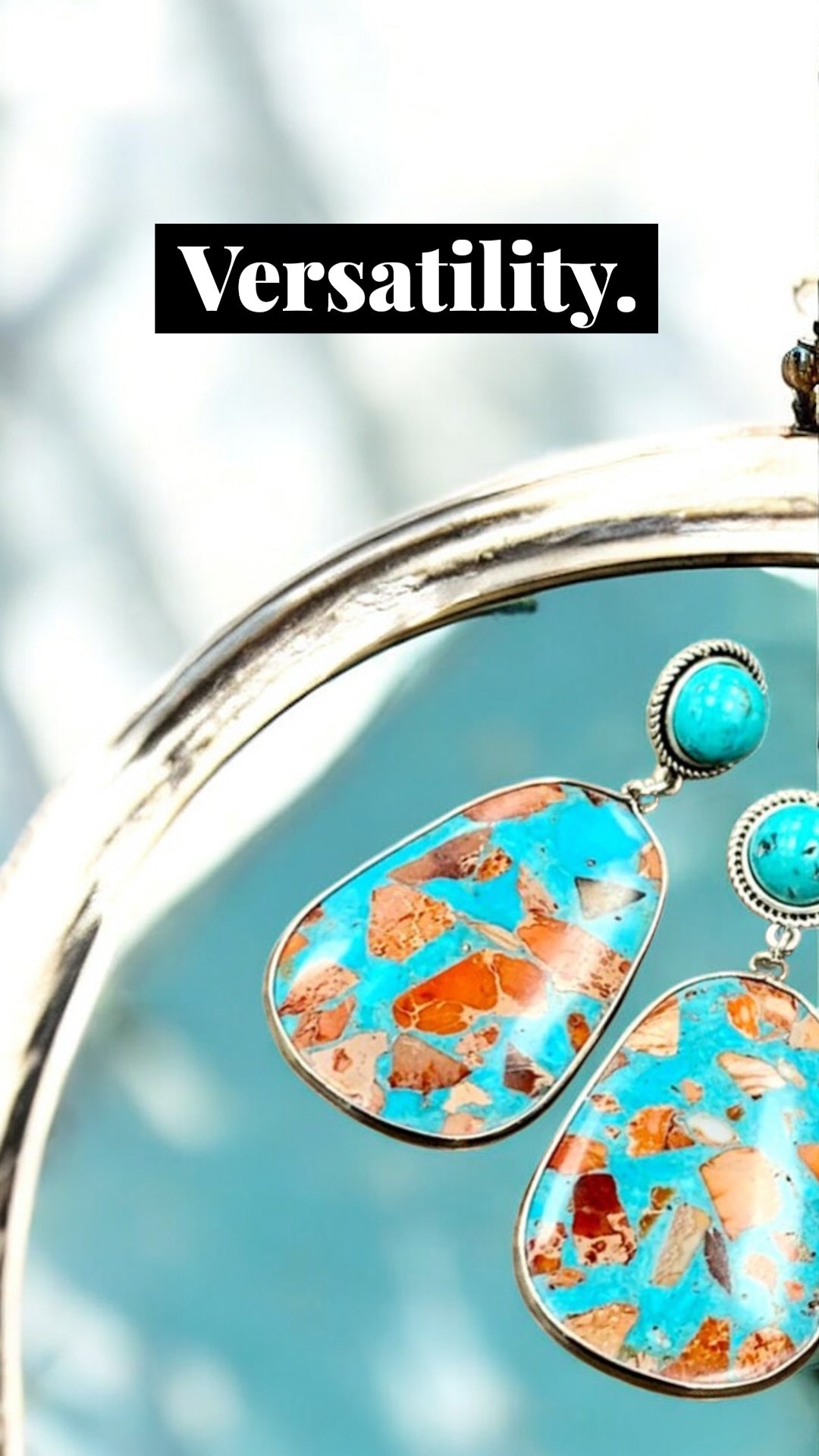 Gemstone Earrings(722955)