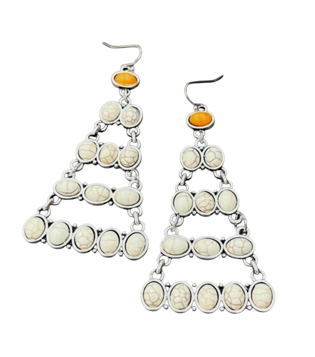 Navajo Turquoise Earrings(724678)