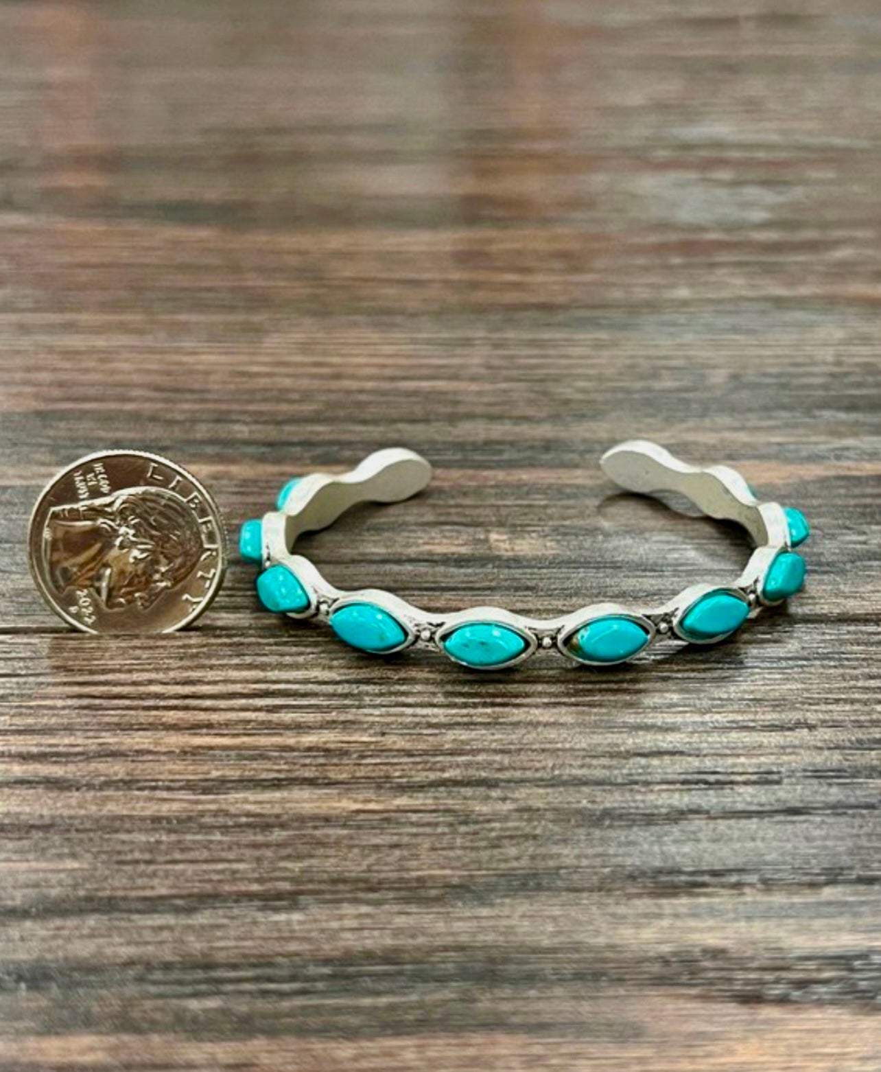 Navajo Turquoise Cuff Bracelet (710986)