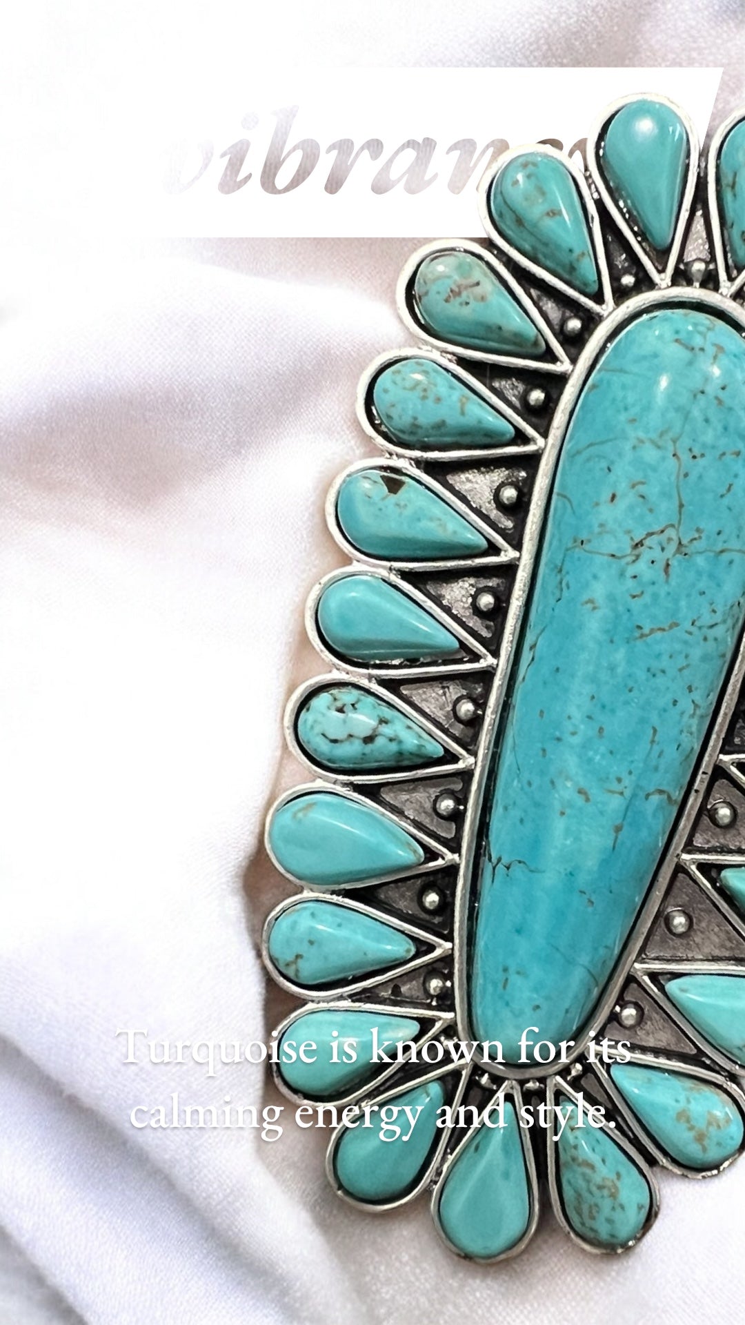 Monster Size! Navajo Turquoise Ring – Brass Dual Adjustable Band 750301