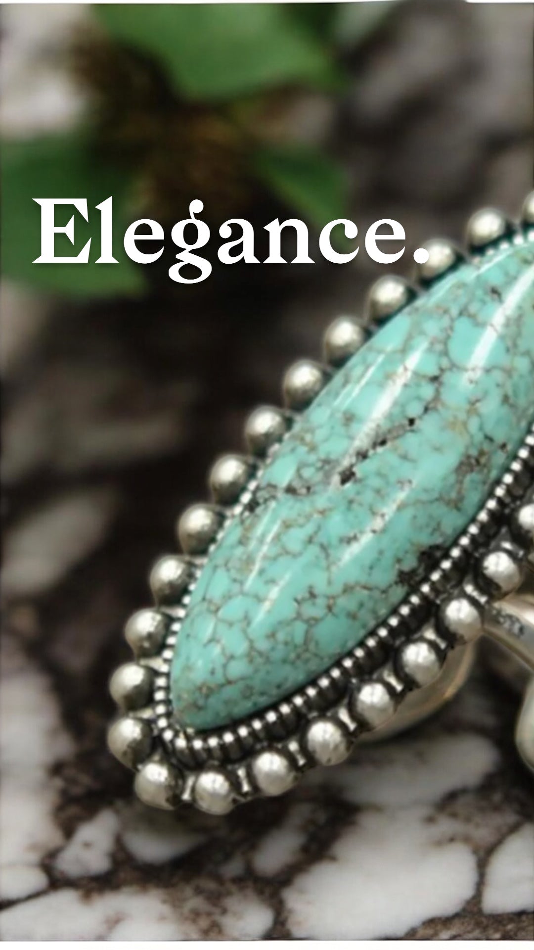 Turquoise Adjustable Ring(750195)